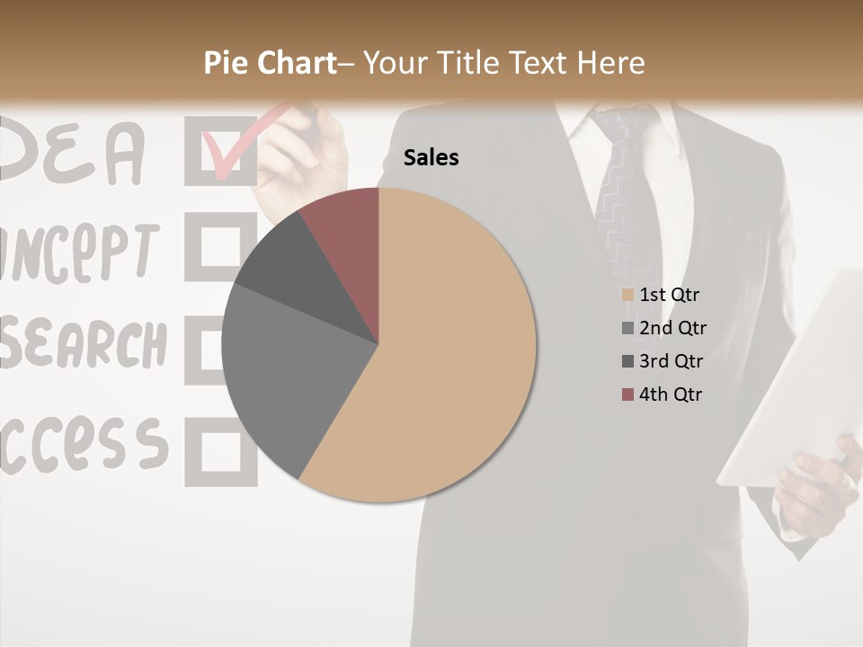 Checklist Square Performance PowerPoint Template