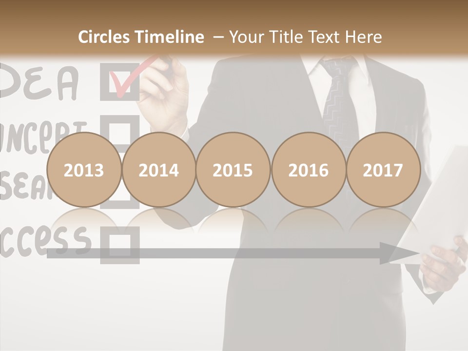 Checklist Square Performance PowerPoint Template