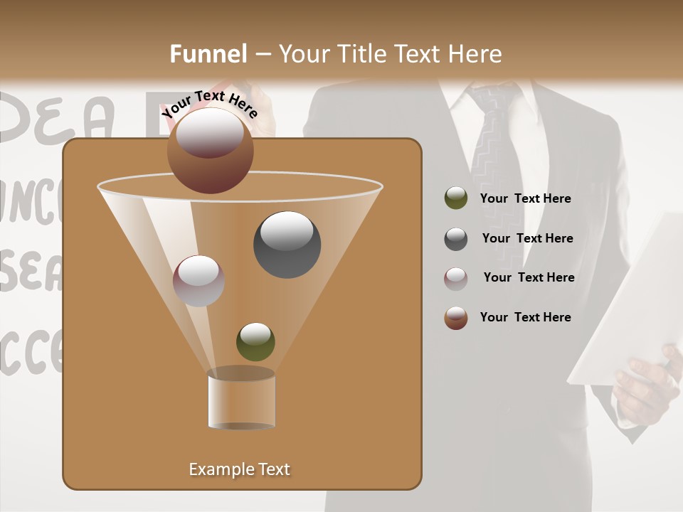 Checklist Square Performance PowerPoint Template