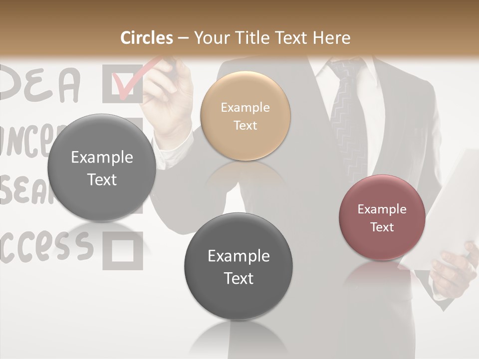 Checklist Square Performance PowerPoint Template