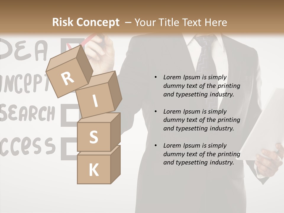 Checklist Square Performance PowerPoint Template