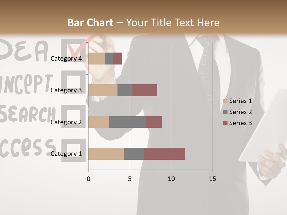 Checklist Square Performance PowerPoint Template