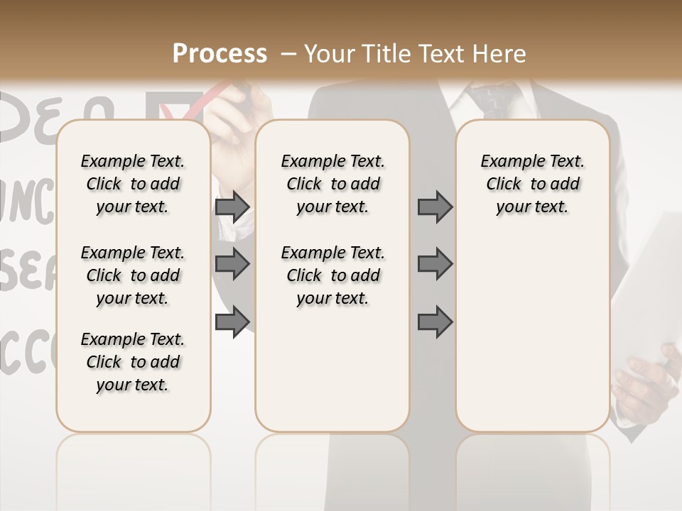 Checklist Square Performance PowerPoint Template