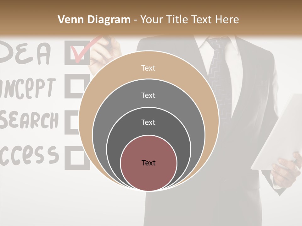 Checklist Square Performance PowerPoint Template