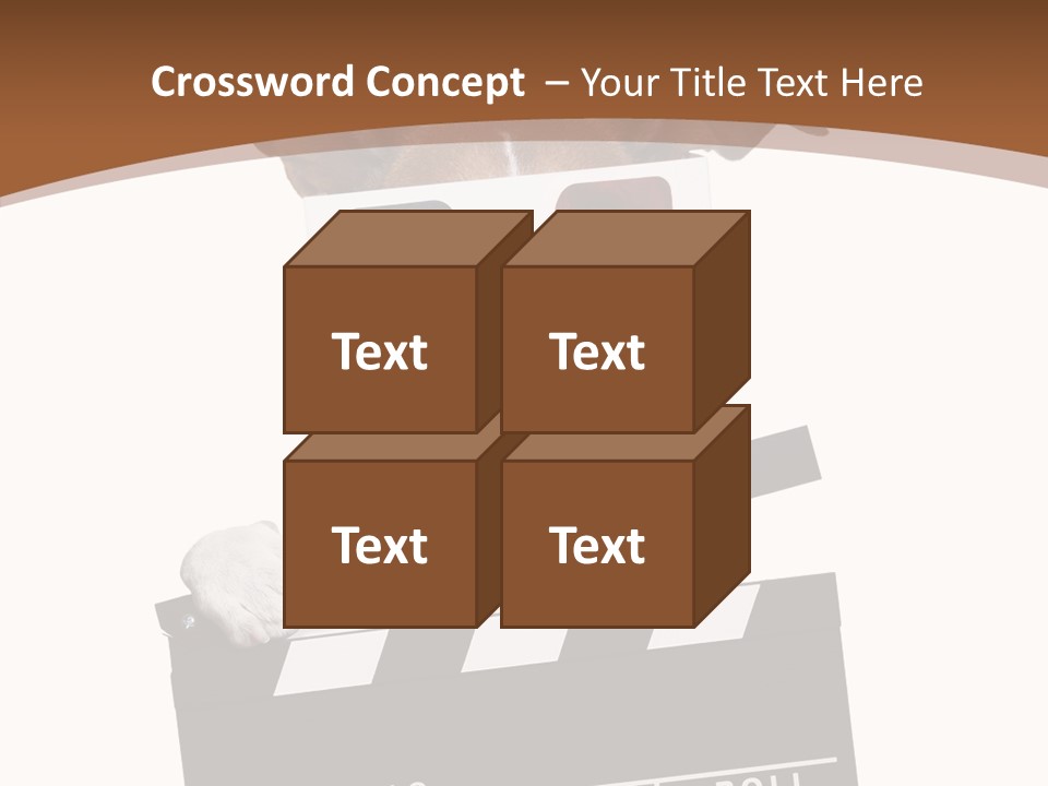 Glasses Pet Producer PowerPoint Template