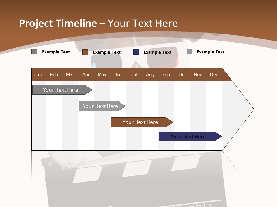Glasses Pet Producer PowerPoint Template