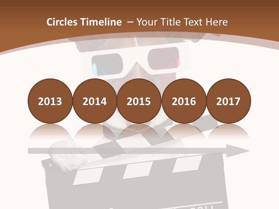 Glasses Pet Producer PowerPoint Template