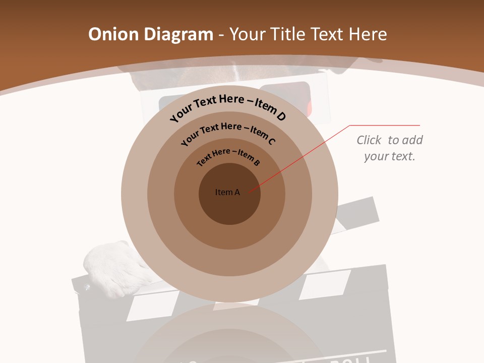 Glasses Pet Producer PowerPoint Template