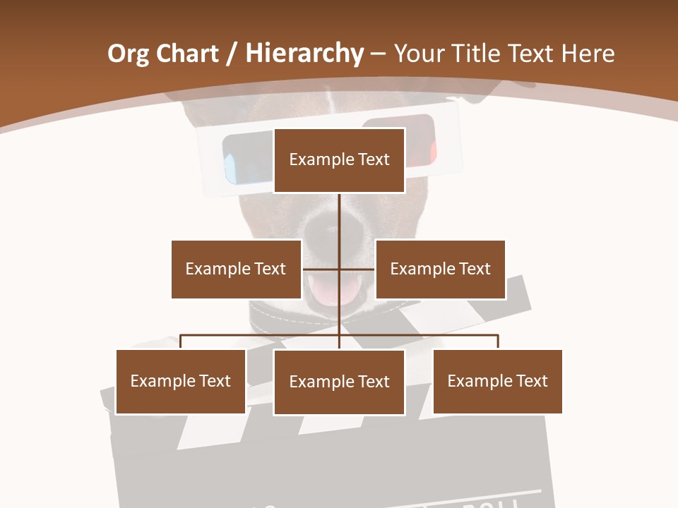 Glasses Pet Producer PowerPoint Template