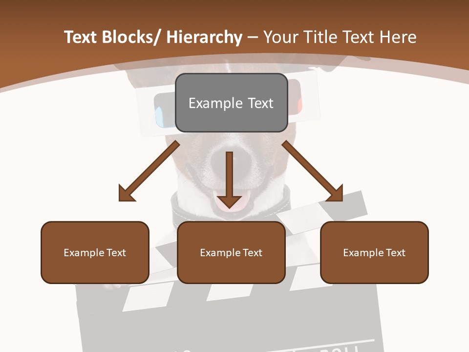 Glasses Pet Producer PowerPoint Template