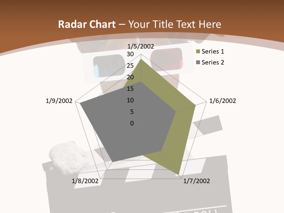 Glasses Pet Producer PowerPoint Template