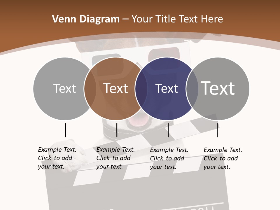 Glasses Pet Producer PowerPoint Template