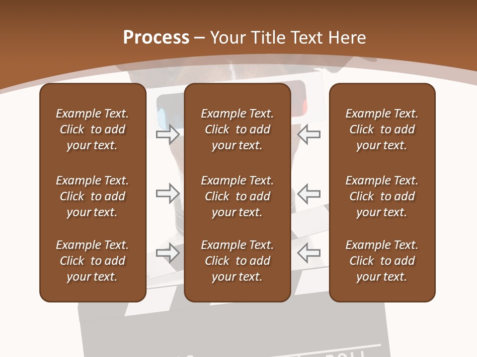 Glasses Pet Producer PowerPoint Template
