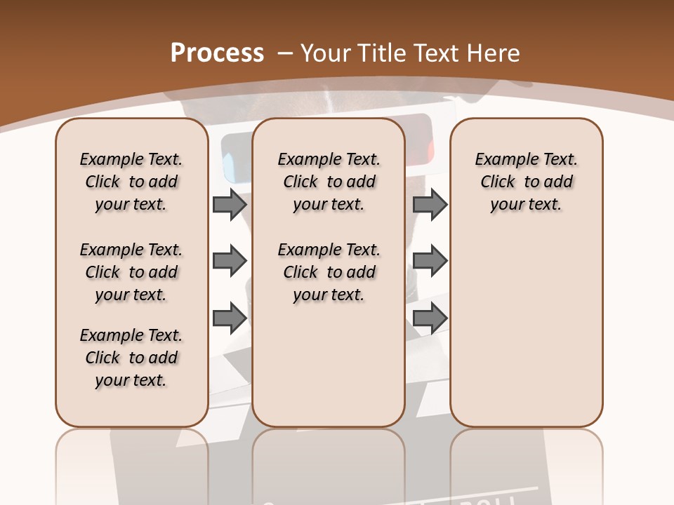 Glasses Pet Producer PowerPoint Template
