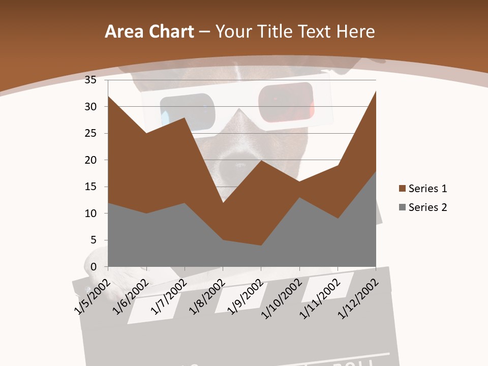 Glasses Pet Producer PowerPoint Template