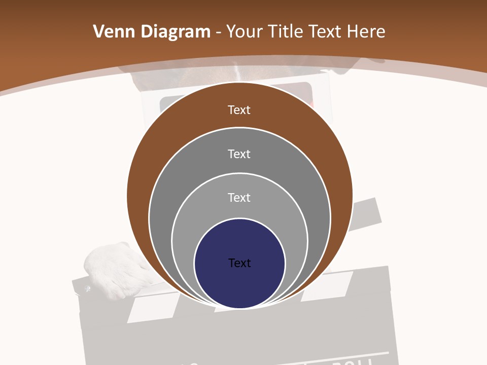 Glasses Pet Producer PowerPoint Template