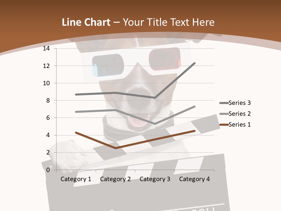 Glasses Pet Producer PowerPoint Template