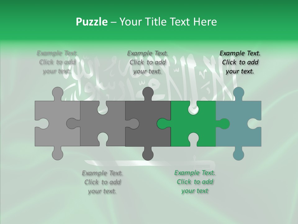 Wallpaper Art Patriotic PowerPoint Template