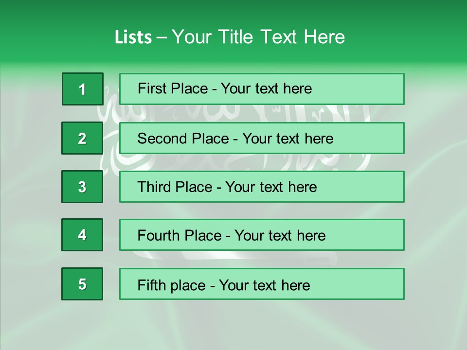 Wallpaper Art Patriotic PowerPoint Template