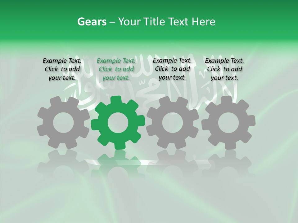 Wallpaper Art Patriotic PowerPoint Template