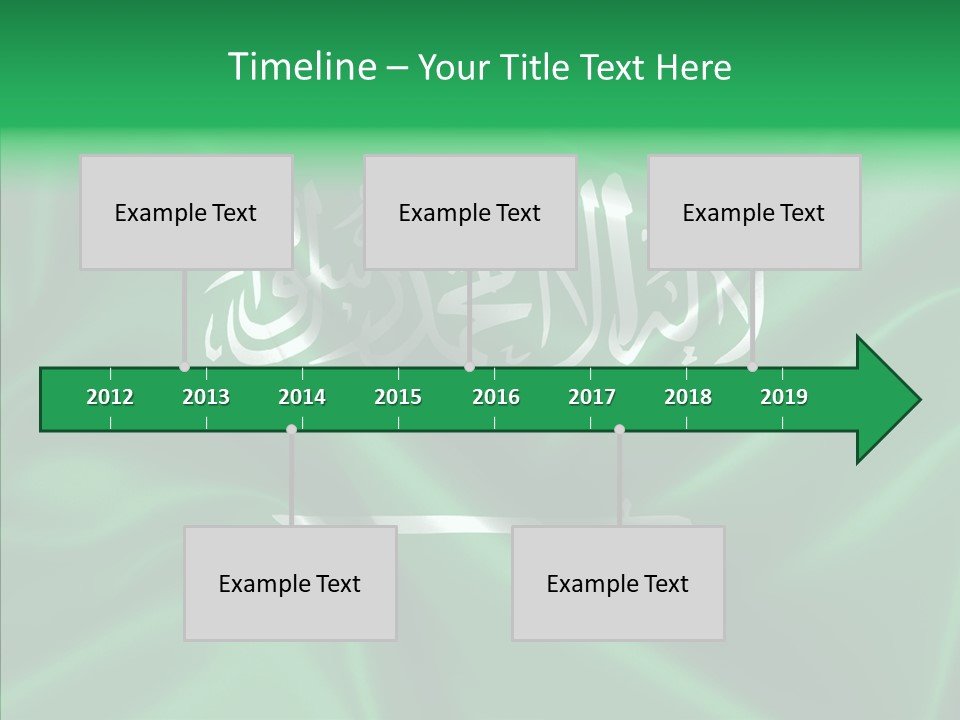 Wallpaper Art Patriotic PowerPoint Template