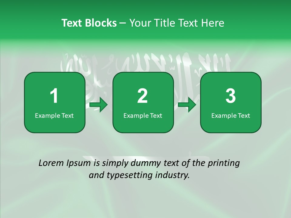 Wallpaper Art Patriotic PowerPoint Template