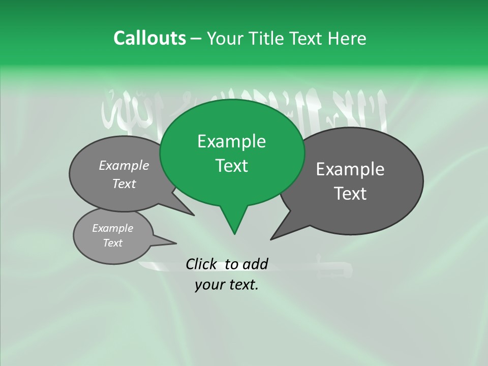 Wallpaper Art Patriotic PowerPoint Template