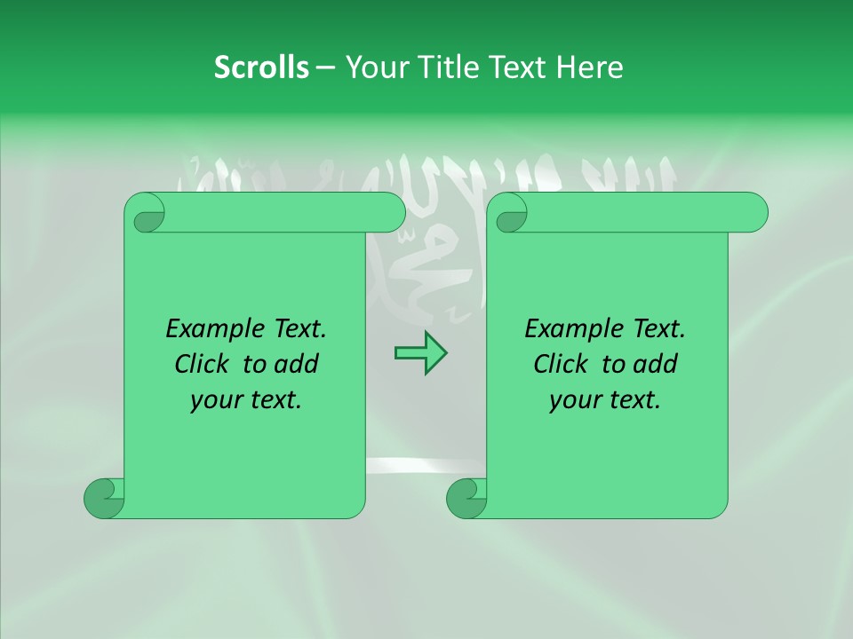 Wallpaper Art Patriotic PowerPoint Template