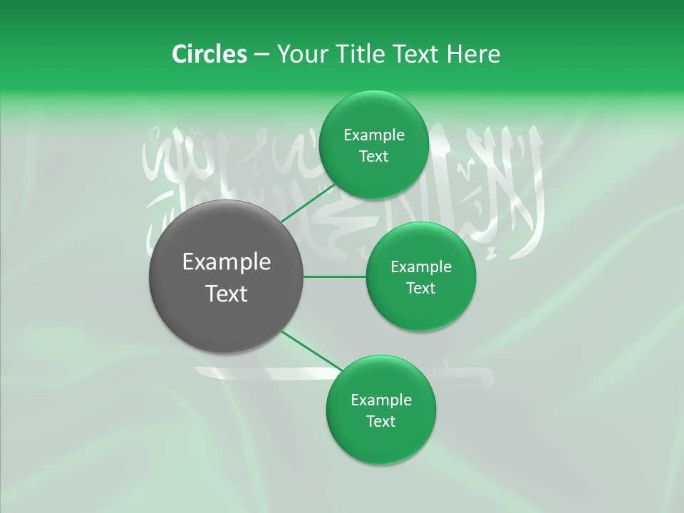 Wallpaper Art Patriotic PowerPoint Template