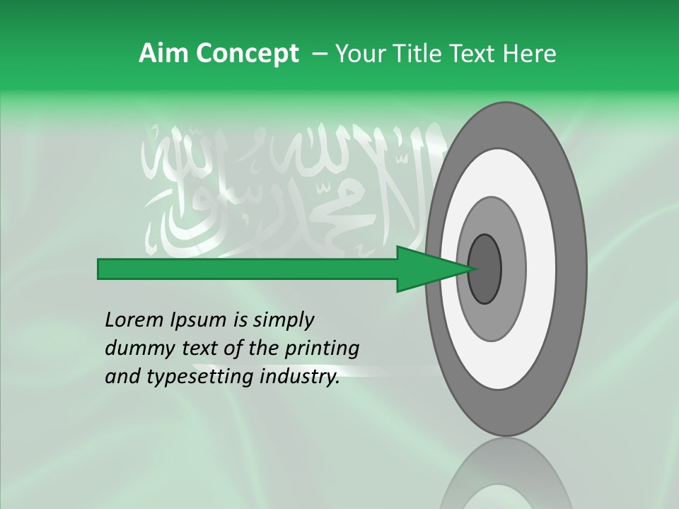 Wallpaper Art Patriotic PowerPoint Template