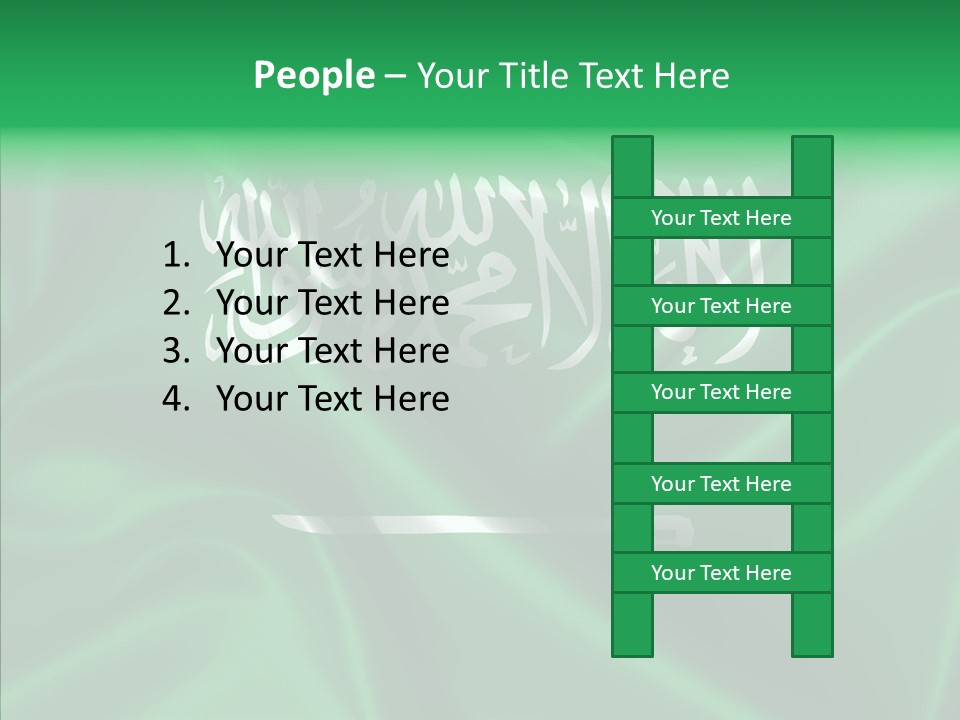 Wallpaper Art Patriotic PowerPoint Template