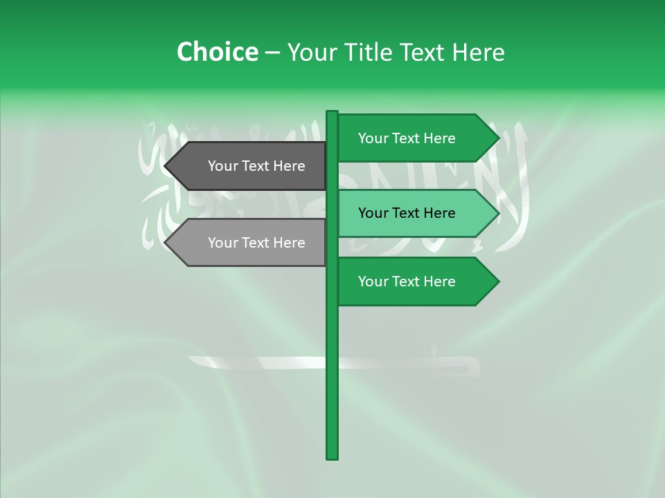 Wallpaper Art Patriotic PowerPoint Template