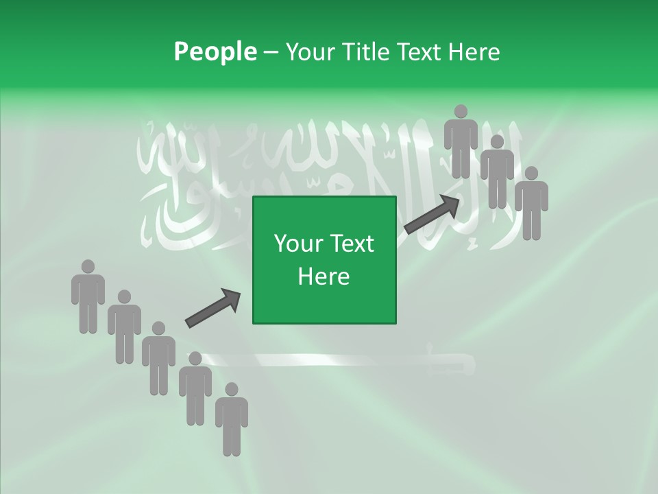 Wallpaper Art Patriotic PowerPoint Template