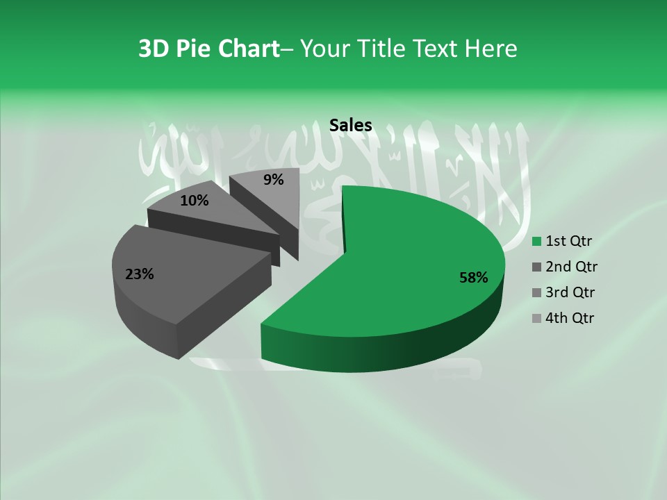 Wallpaper Art Patriotic PowerPoint Template