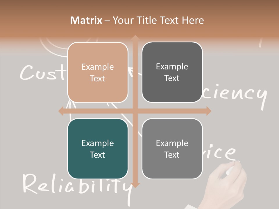 Cause Satisfaction Strategy PowerPoint Template