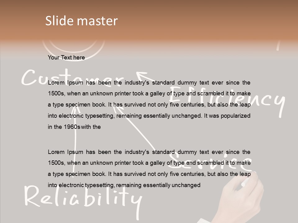 Cause Satisfaction Strategy PowerPoint Template