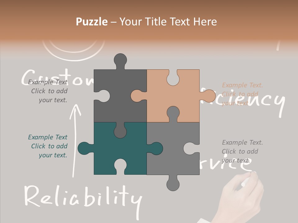 Cause Satisfaction Strategy PowerPoint Template