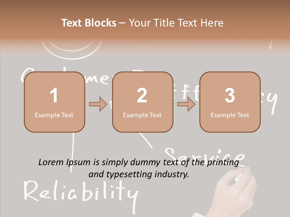 Cause Satisfaction Strategy PowerPoint Template