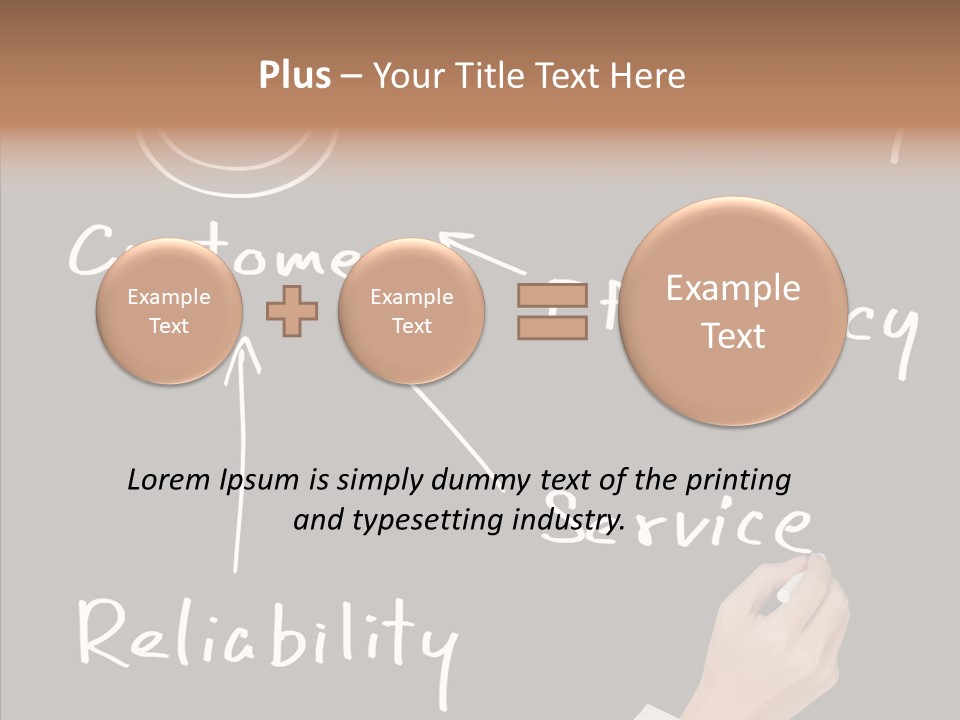 Cause Satisfaction Strategy PowerPoint Template