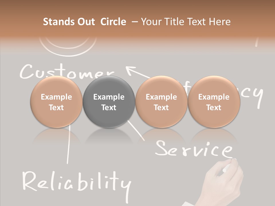 Cause Satisfaction Strategy PowerPoint Template