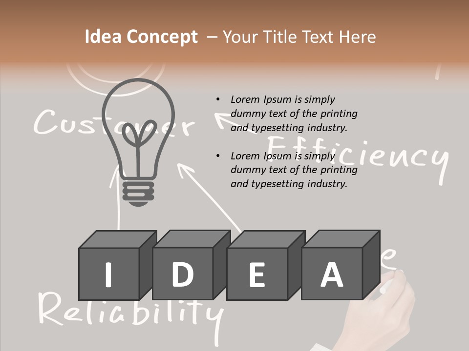 Cause Satisfaction Strategy PowerPoint Template