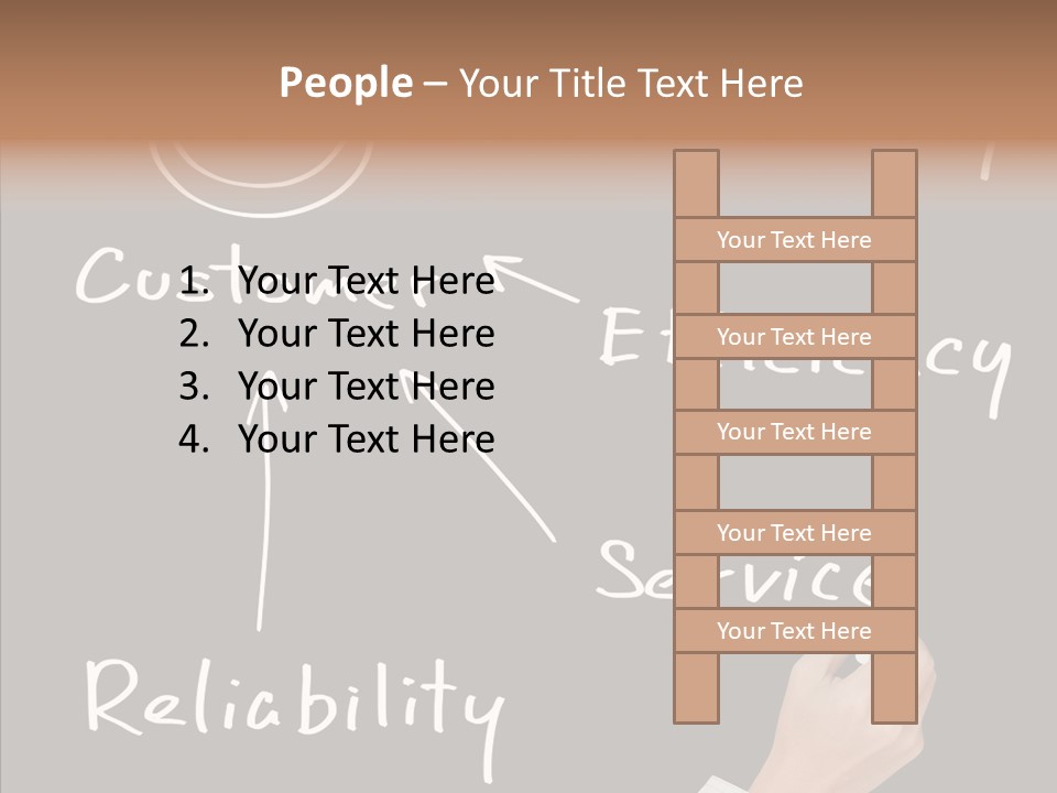 Cause Satisfaction Strategy PowerPoint Template