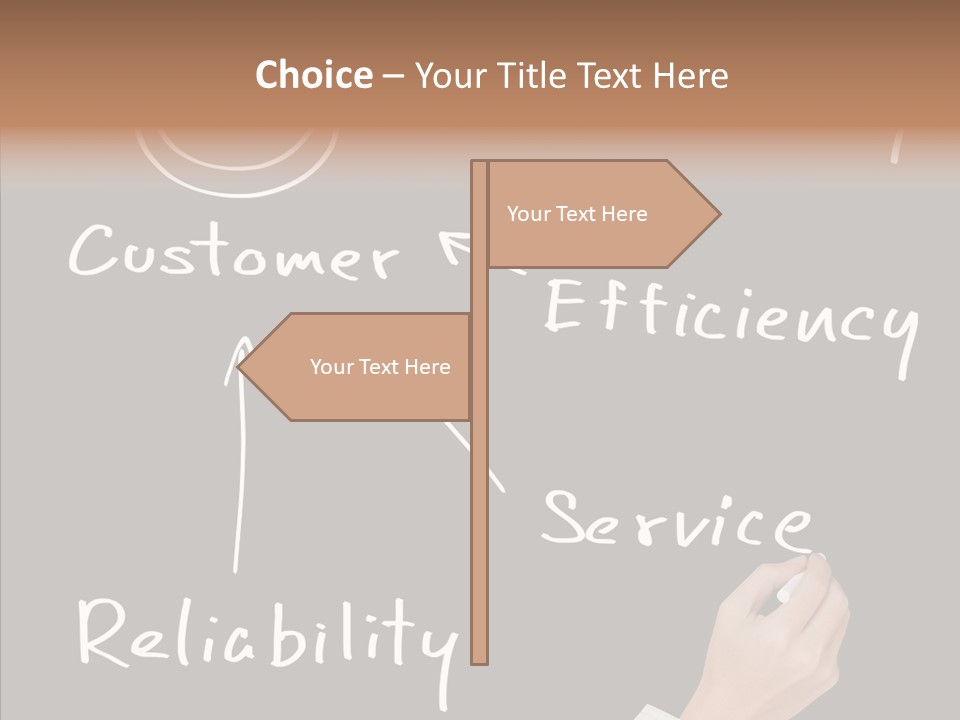 Cause Satisfaction Strategy PowerPoint Template