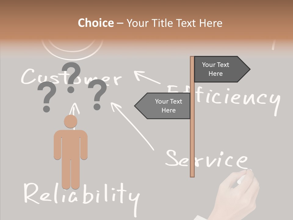 Cause Satisfaction Strategy PowerPoint Template