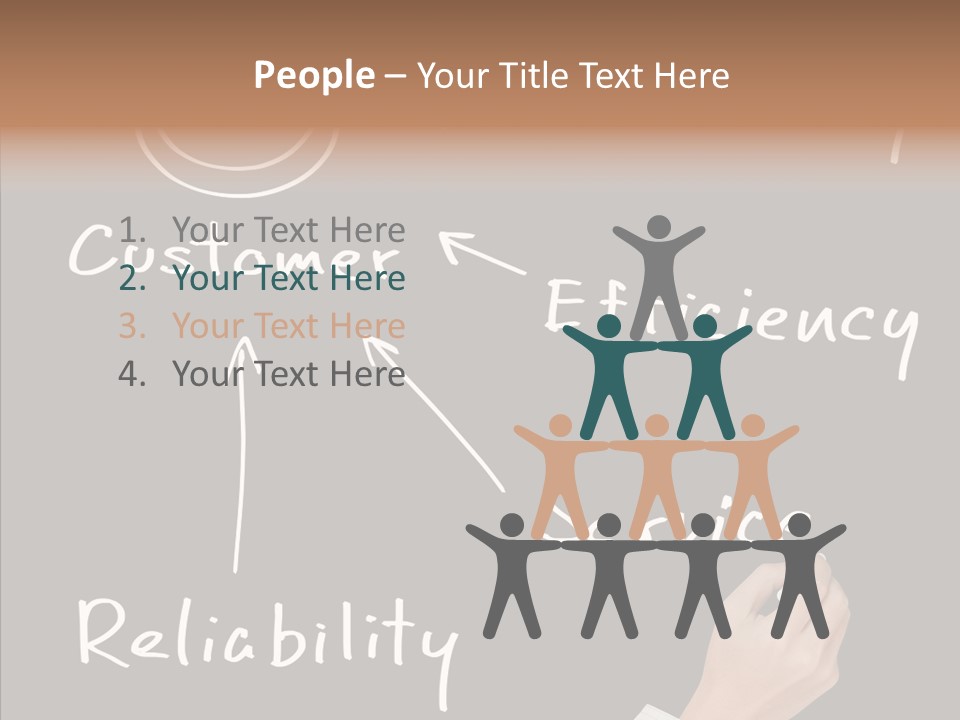 Cause Satisfaction Strategy PowerPoint Template