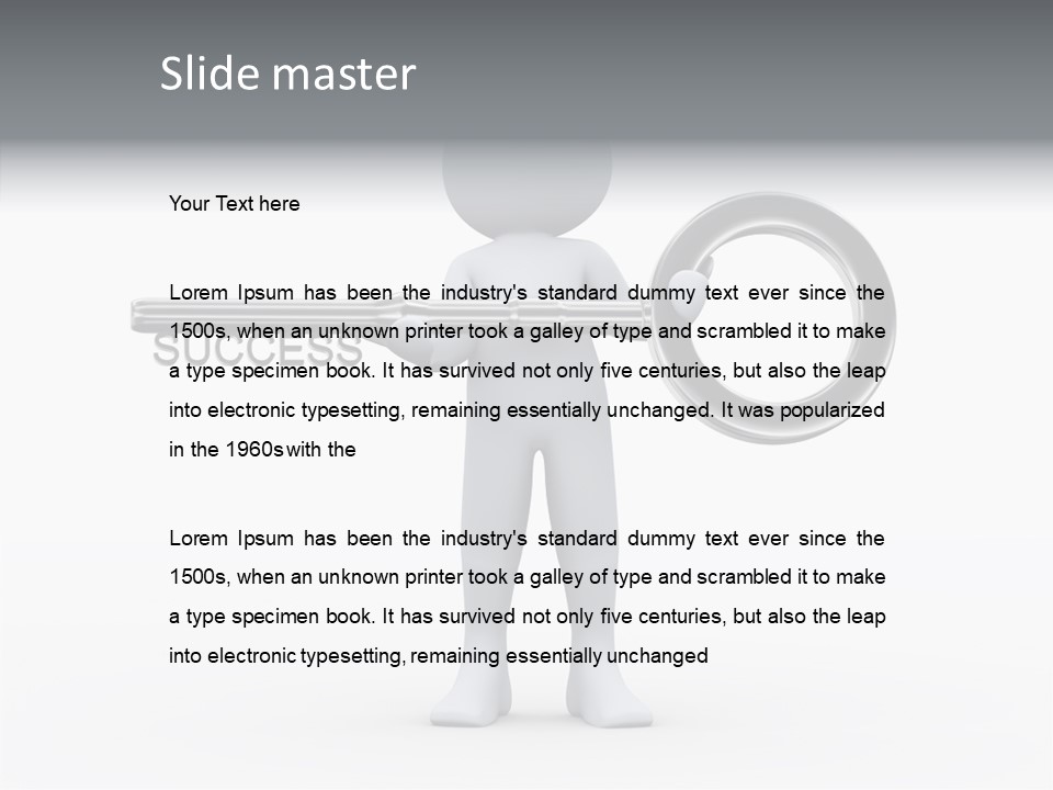 Property Strength Leadership PowerPoint Template