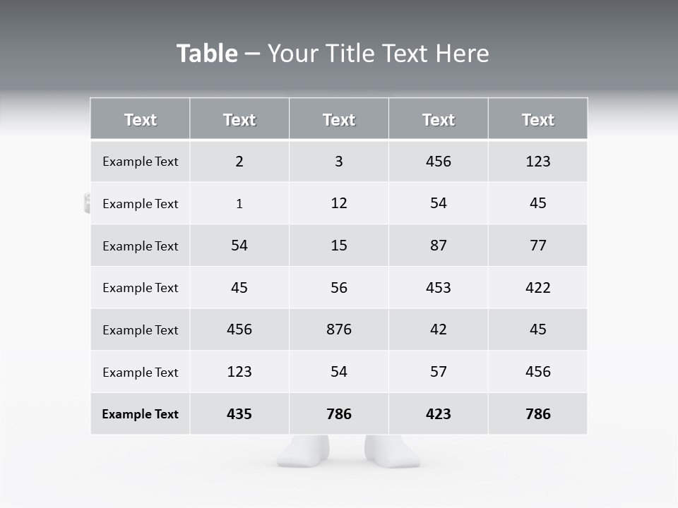 Property Strength Leadership PowerPoint Template