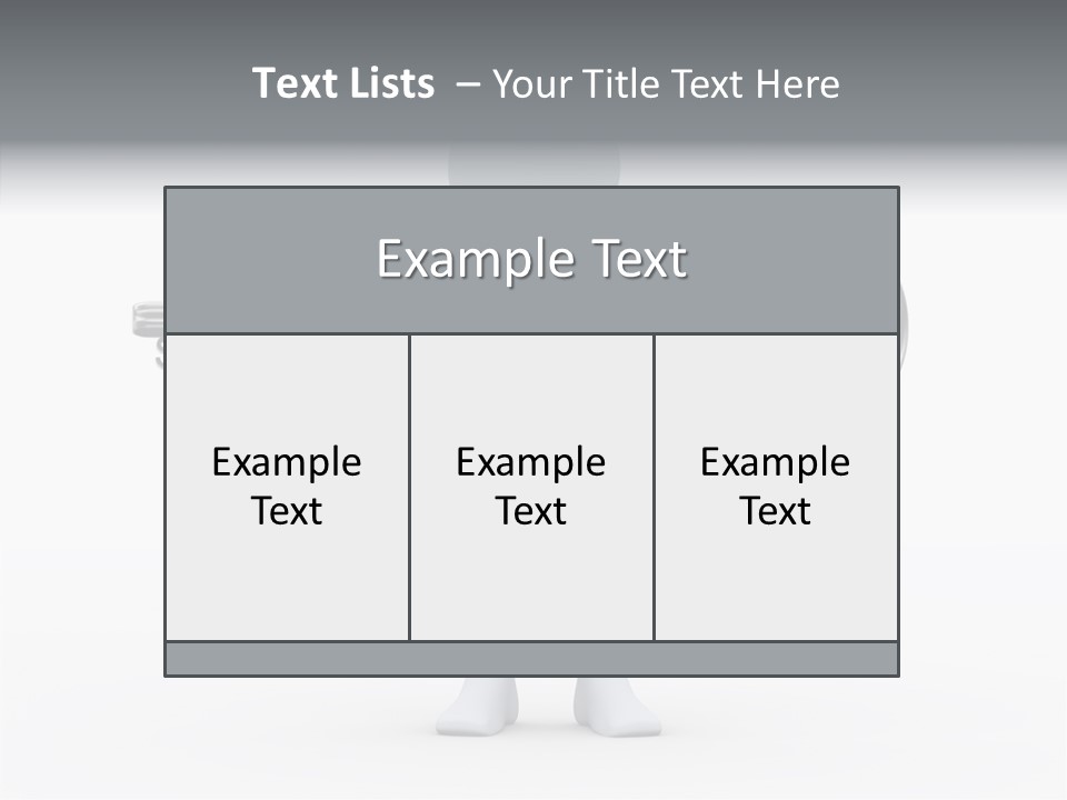 Property Strength Leadership PowerPoint Template