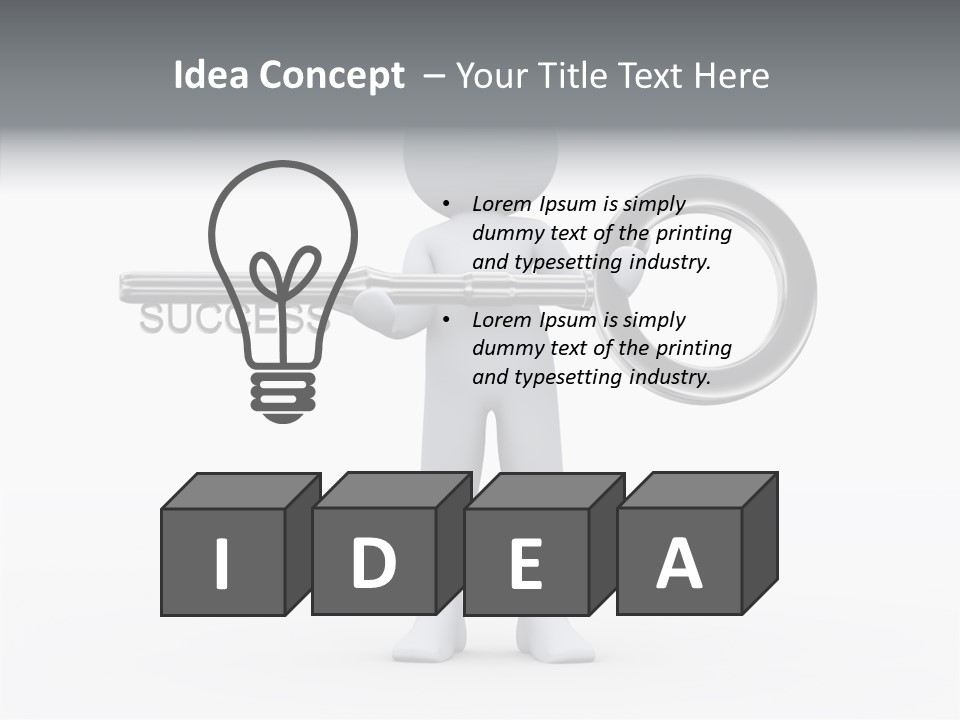 Property Strength Leadership PowerPoint Template