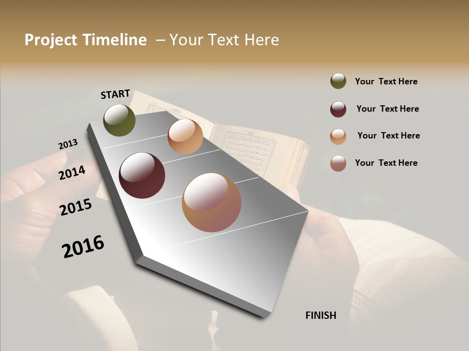 Room Ages Reading Book PowerPoint Template